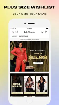 Bellewholesale android App screenshot 1